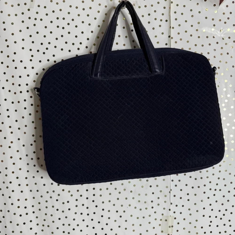Vera Bradley Midnight Blue Quilted Laptop Bag